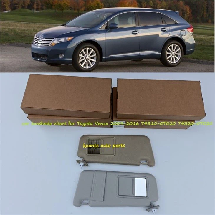 Toyota Venza sun shade visor