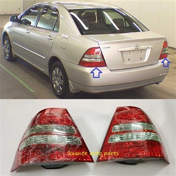 Fanali posteriori per Toyota Corolla 2002-2004 NZE121 212-19G1 81550-1E240 81560-1E200